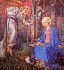 Edward Reginald Frampton The Annunciation painting